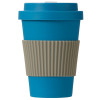 Термокружка "Muffin" из натуральных волокон, голубой