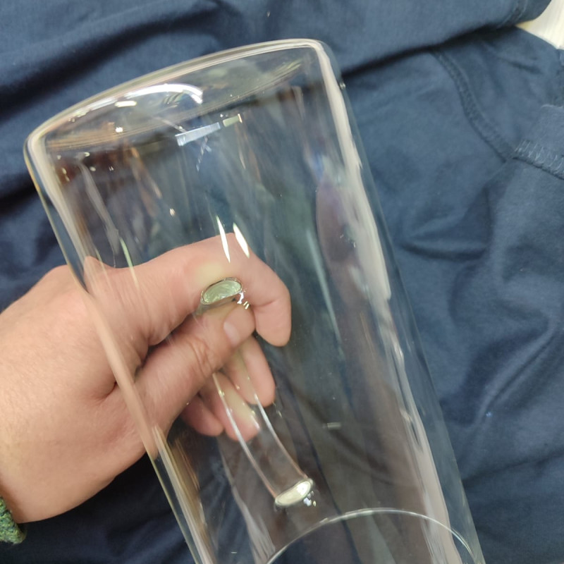 Стеклянный заварочный чайник "Gunfu", 600 мл (Р)