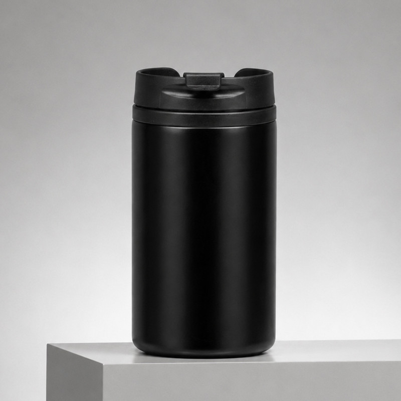 Термокружка "Jar" 250 мл, черный Термокружка "Jar" 250 мл, черный