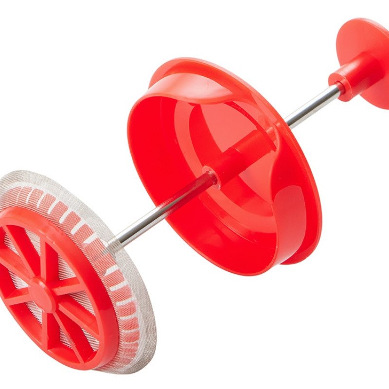 Пластиковый френч-пресс "Savor", 350 мл, красный