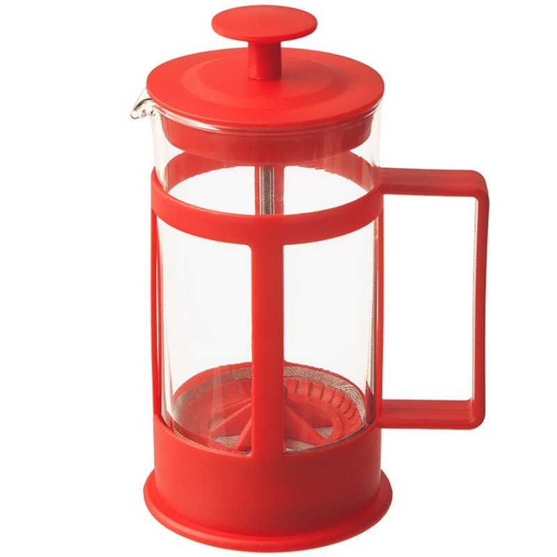 Пластиковый френч-пресс "Savor", 350 мл, красный