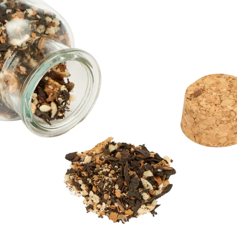 Сокочай чёрный Имбирь, Корица и Мёд Стекло 80г