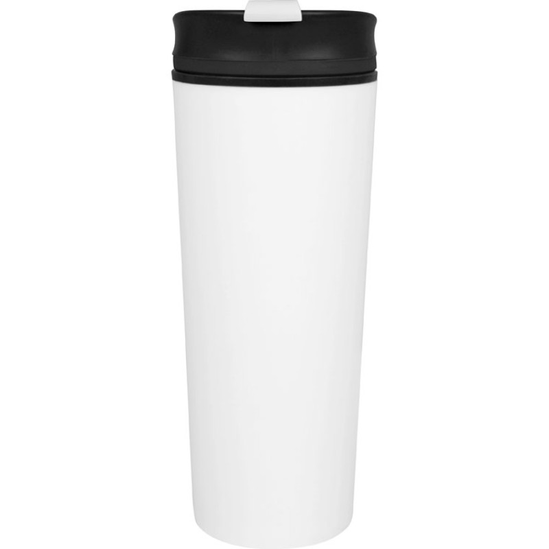 Термокружка «Brite» 500мл, белый/черный