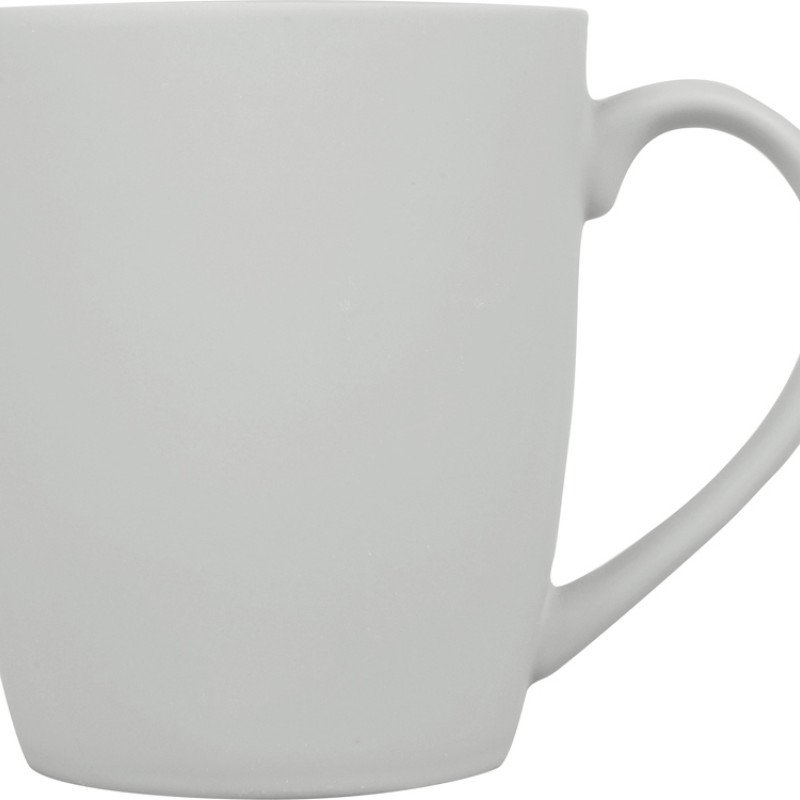Кружка с покрытием soft-touch “Tulip Gum”, светло-серый NEW 420C
