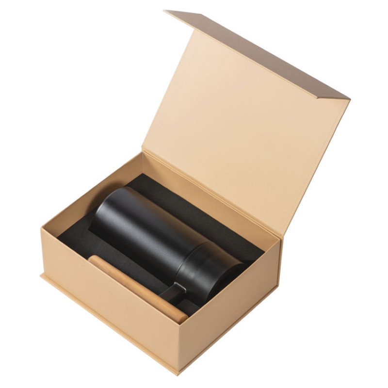 Вакуумный термокувшин Arctic с ситечком, 1200мл, черный