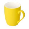 Кружка с покрытием soft-touch “Tulip Gum”, желтый (108C) (P)