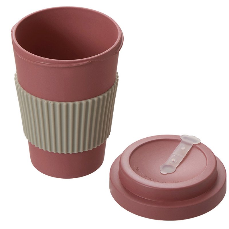 Термокружка "Muffin" из натуральных волокон, пыльно-розовый Термокружка "Muffin" из натуральных волокон, пыльно-розовый