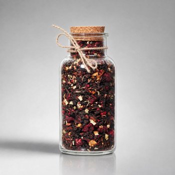 Сокочай чёрный Ананас, Вишня, Цветки граната, Корка граната, Лемонграсс, 130 г.