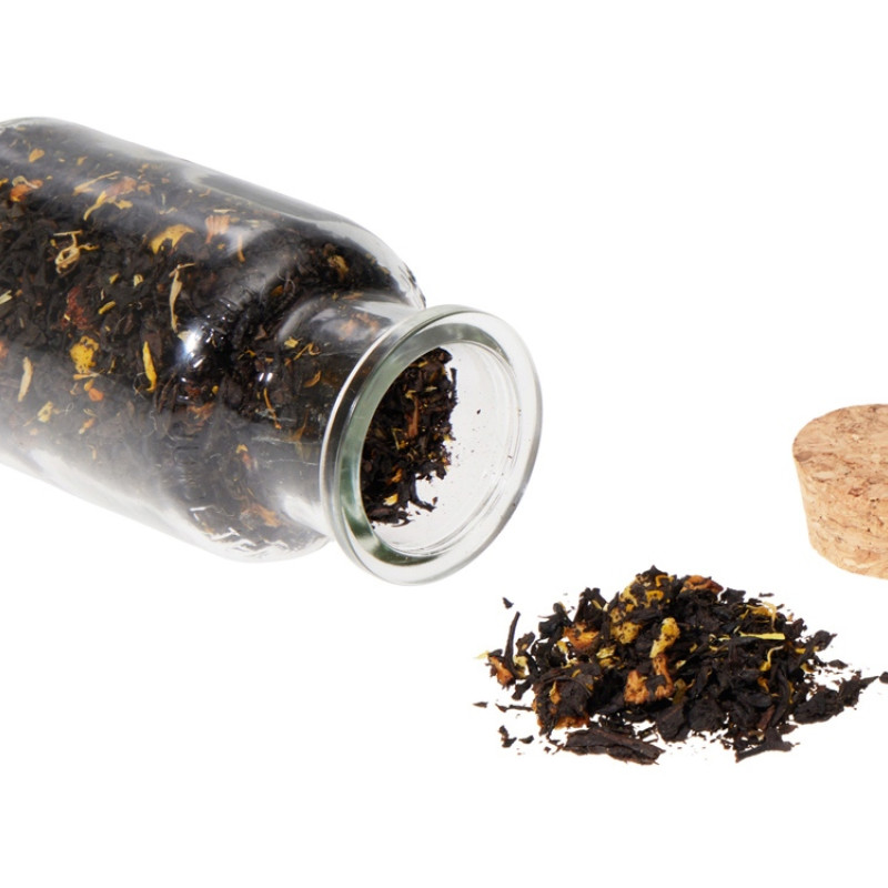 Сокочай. Чай черный, пропитанный соком ананаса, с кусочками ананаса, манго и маракуйей, календула, 65 г.