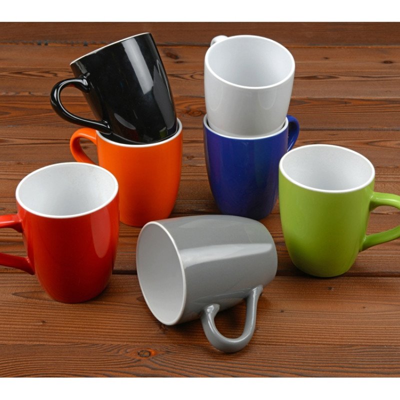 Кружка «Tulip» d8,5 х 11 см, красный