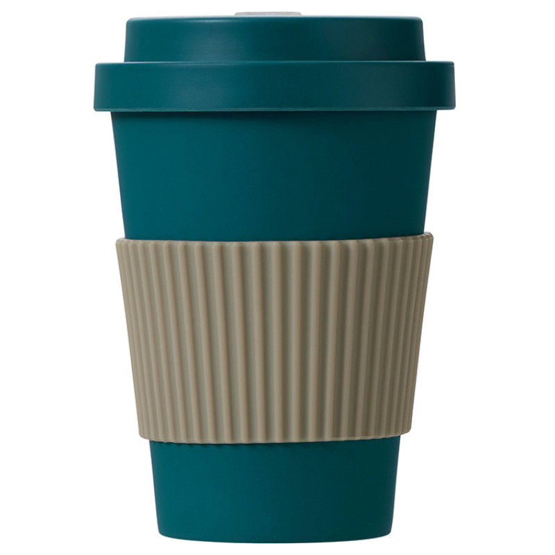 Термокружка "Muffin" из натуральных волокон, бензиновый синий