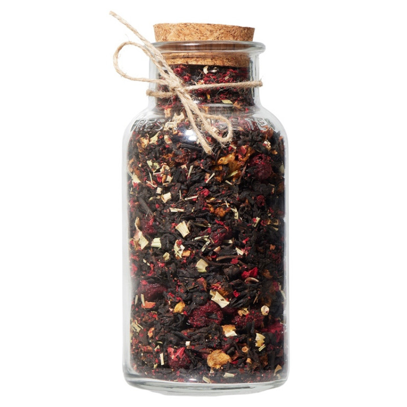 Сокочай чёрный Ананас, Вишня, Цветки граната, Корка граната, Лемонграсс, 130 г.