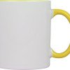 Кружка для сублимации «Sublime Color», белый/желтый