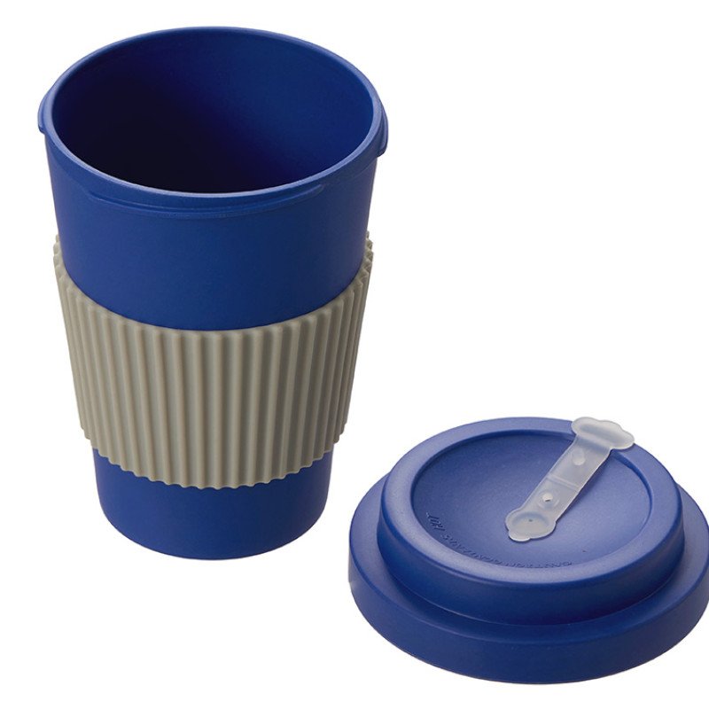 Термокружка "Muffin" из натуральных волокон, темно-синий Термокружка "Muffin" из натуральных волокон, темно-синий