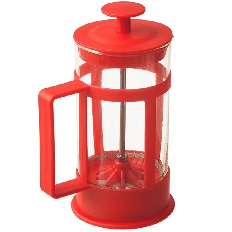 Пластиковый френч-пресс "Savor", 350 мл, красный