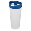 Термокружка «Brite» 500мл, белый/синий