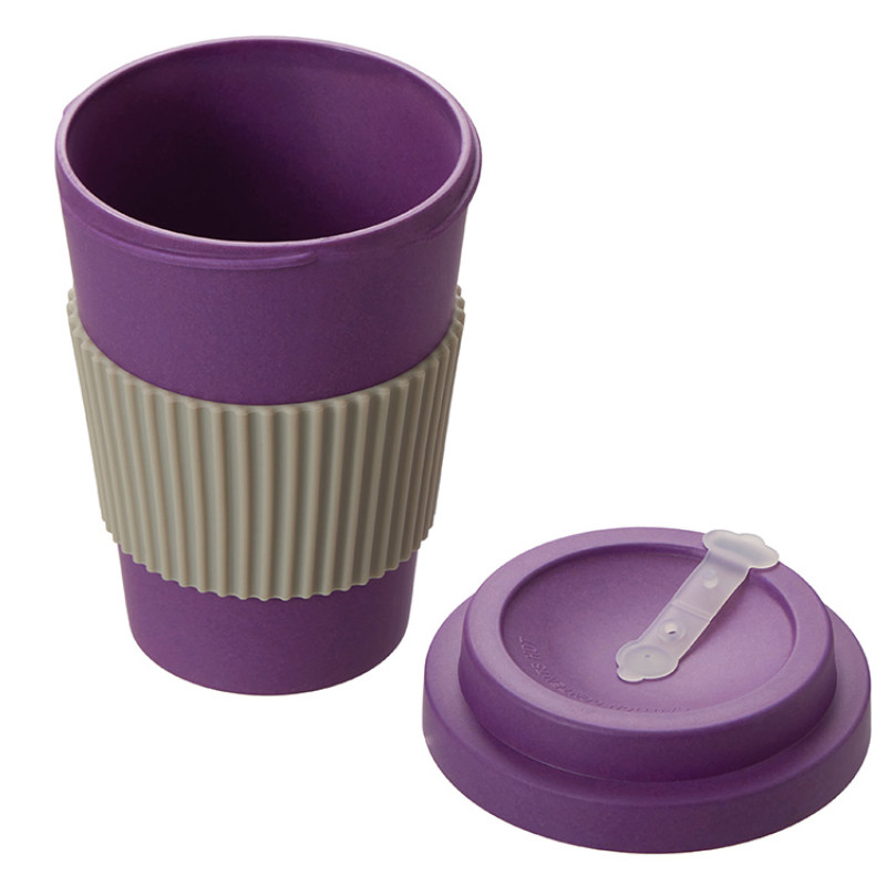 Термокружка "Muffin" из натуральных волокон, фиолетовый Термокружка "Muffin" из натуральных волокон, фиолетовый