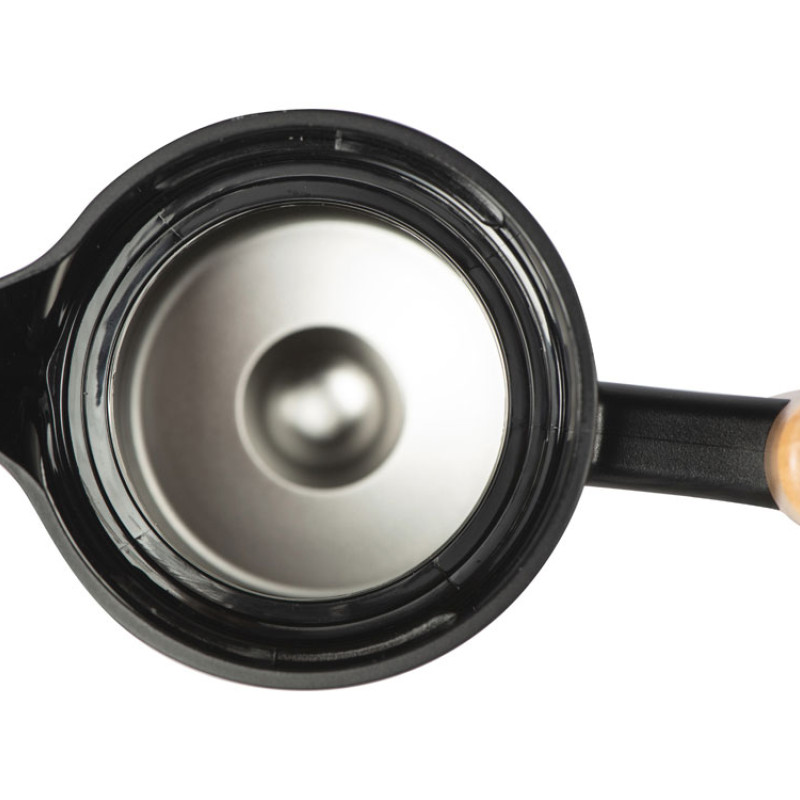 Вакуумный термокувшин Arctic с ситечком, 1200мл, черный