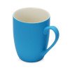 Кружка керамическая с покрытием "софт тач" голубая