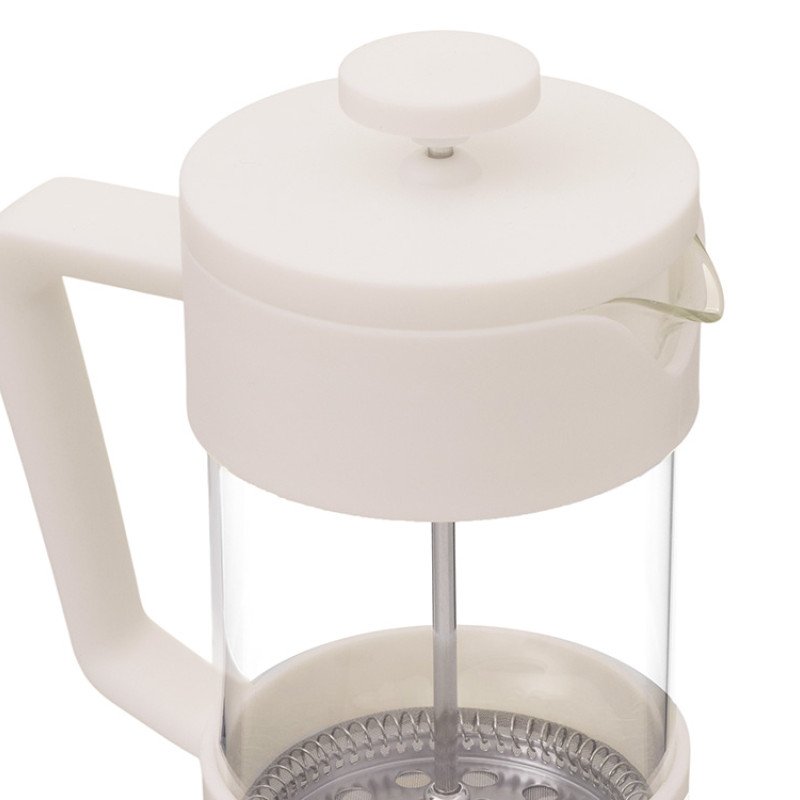 Пластиковый френч-пресс "Intense", 600мл, белый