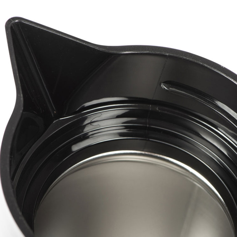 Вакуумный термокувшин Arctic с ситечком, 1200мл, черный