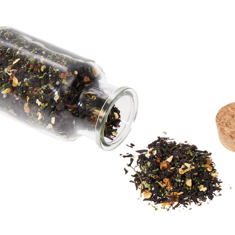 Сокочай чёрный Ананас, клубника, мята, мёд, лимон,  65 г.