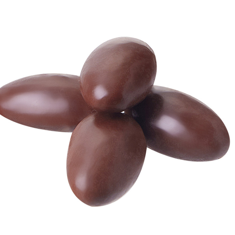 Миндаль в молочной шоколадной глазури, 140 гр