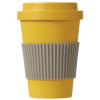 Термокружка "Muffin" из натуральных волокон, желтый