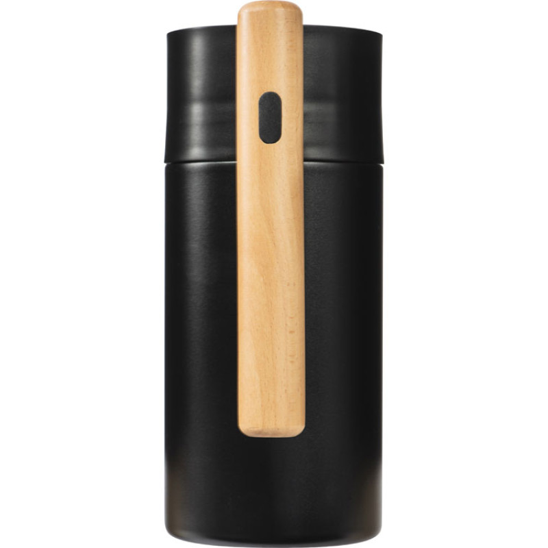 Вакуумный термокувшин Arctic с ситечком, 1200мл, черный