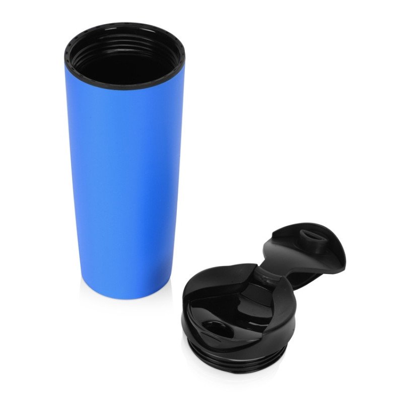 Термокружка «Годс» 470мл на присоске, голубой