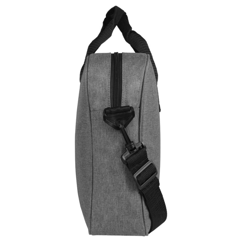 Сумка для ноутбука Wing с вертикальным наружным карманом, серый (Р)