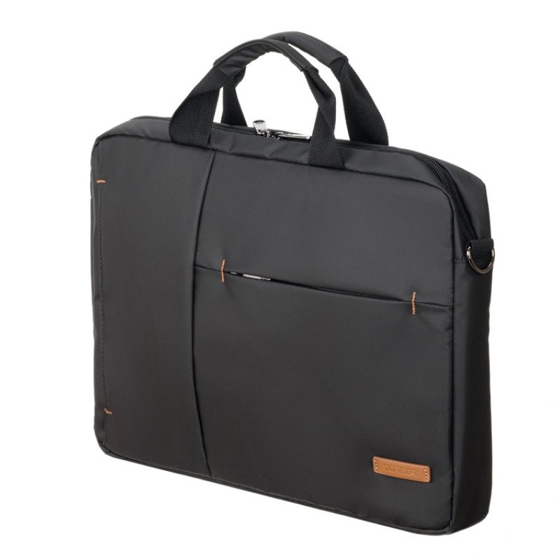 Сумка для ноутбука TORBER ВЕКТОР 14.1'', чёрный, нейлон, 38 х 5 х 26 см, 5л