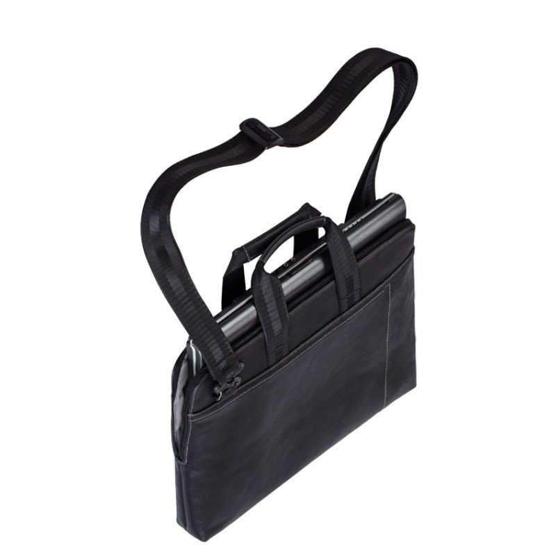 Сумка для ноутбука 13.3" из кожзама 8920, черный