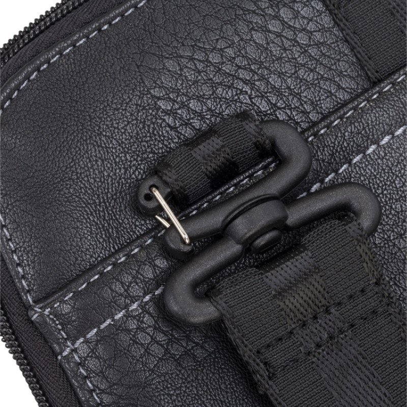 Сумка для ноутбука 13.3" из кожзама 8920, черный