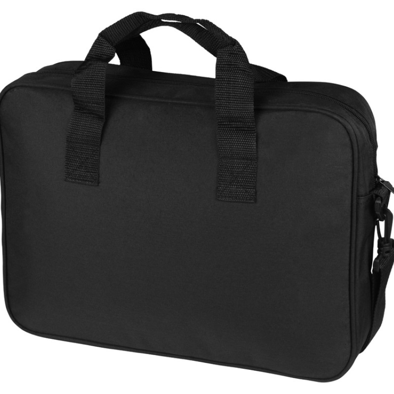 Сумка для ноутбука Wing с вертикальным наружным карманом, черный (Р) Сумка для ноутбука Wing с вертикальным наружным карманом, черный (Р)
