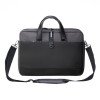 Сумка для ноутбука TORBER ВЕКТОР 14.1'', чёрный/серый, нейлон, 40 x 5 x 28 см, 5л