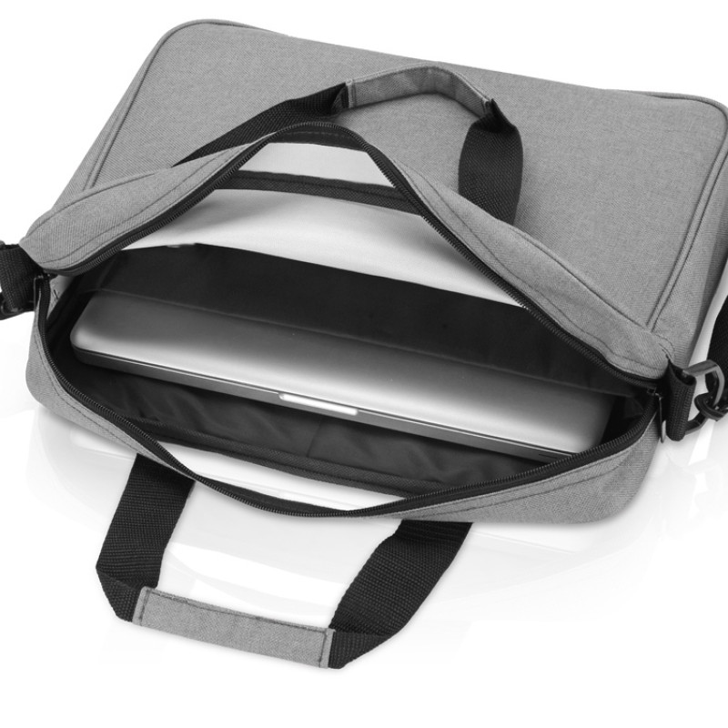 Сумка "Янг" для ноутбука 13,7", серый