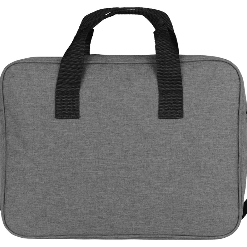 Сумка для ноутбука Wing с вертикальным наружным карманом, серый (Р)
