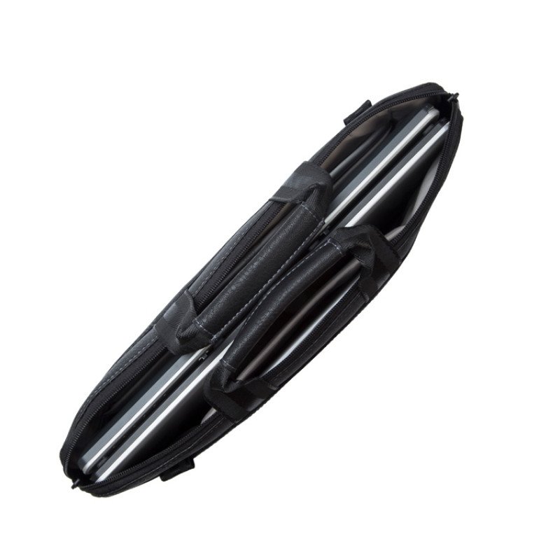 Сумка для ноутбука 15.6" из кожзама 8930, черный