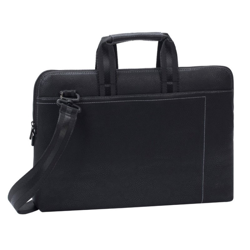 Сумка для ноутбука 15.6" из кожзама 8930, черный