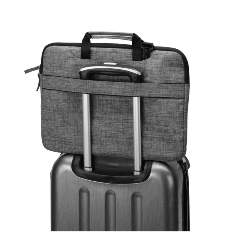 Сумка «Plush» c усиленной защитой ноутбука 15.6 '', серый