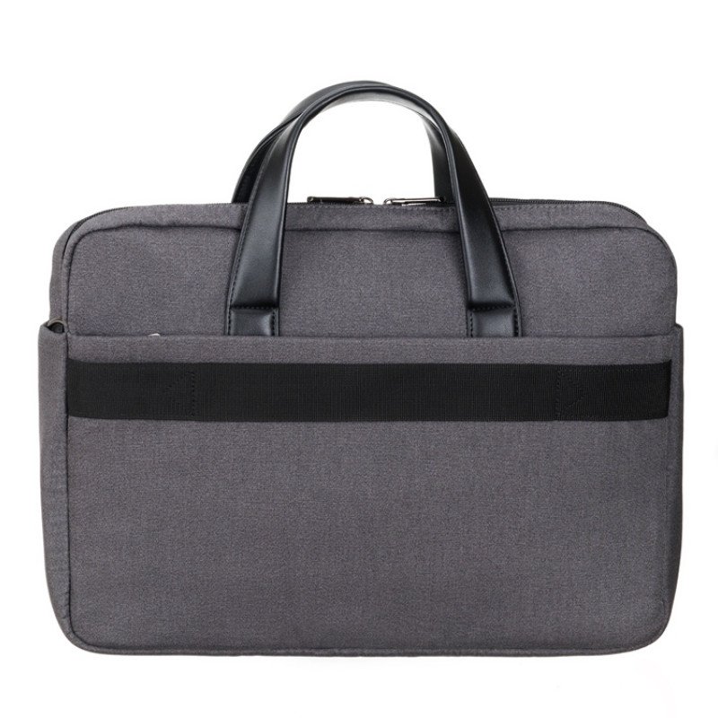 Сумка для ноутбука TORBER ВЕКТОР 14.1'', чёрный/серый, нейлон, 40 x 5 x 28 см, 5л