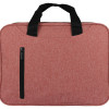 Сумка для ноутбука Wing с вертикальным наружным карманом, красный (Р)