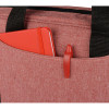 Сумка для ноутбука Wing с вертикальным наружным карманом, красный (Р)