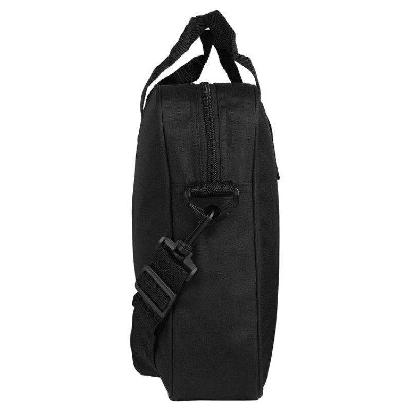 Сумка для ноутбука Wing с вертикальным наружным карманом, черный (Р) Сумка для ноутбука Wing с вертикальным наружным карманом, черный (Р)