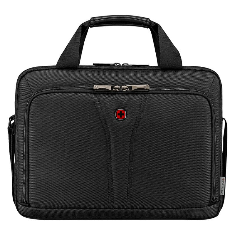 Сумка для ноутбука WENGER BC Free 14'', чёрный, 100% полиэстер, 35x26x6 см, 5 л Сумка для ноутбука WENGER BC Free 14'', чёрный, 100% полиэстер, 35x26x6 см, 5 л