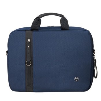 Сумка для ноутбука TORBER ВЕКТОР 15.6'', синий, нейлон/полиэстер, 40 x 5 x 30 см, 5л