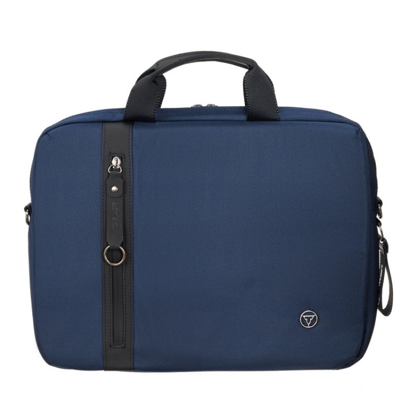 Сумка для ноутбука TORBER ВЕКТОР 15.6'', синий, нейлон/полиэстер, 40 x 5 x 30 см, 5л