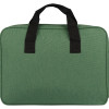 Сумка для ноутбука Wing с вертикальным наружным карманом, зеленый (Р)