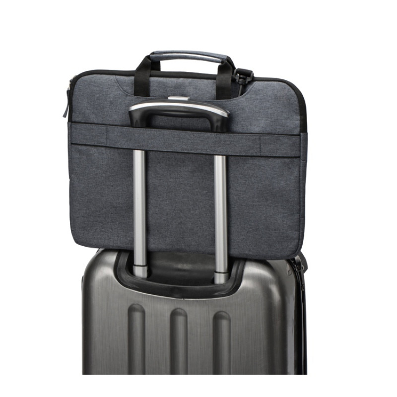 Сумка «Plush» c усиленной защитой ноутбука 15.6 '', серо-синий